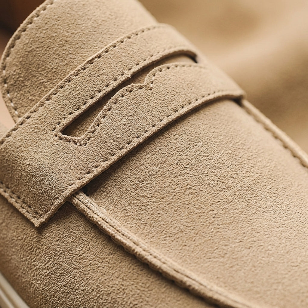 Como Loafer in Veloursleder-Optik