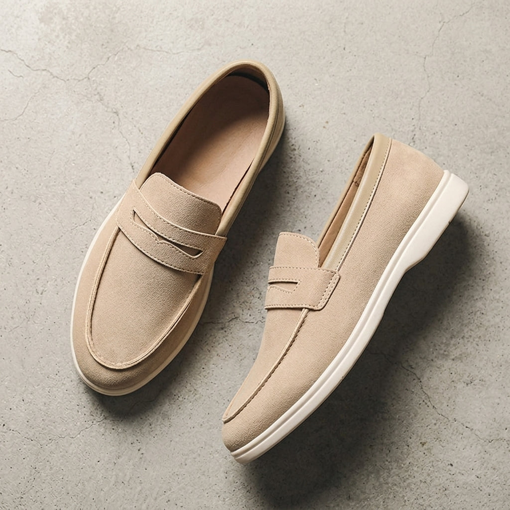 Como Loafer in Veloursleder-Optik