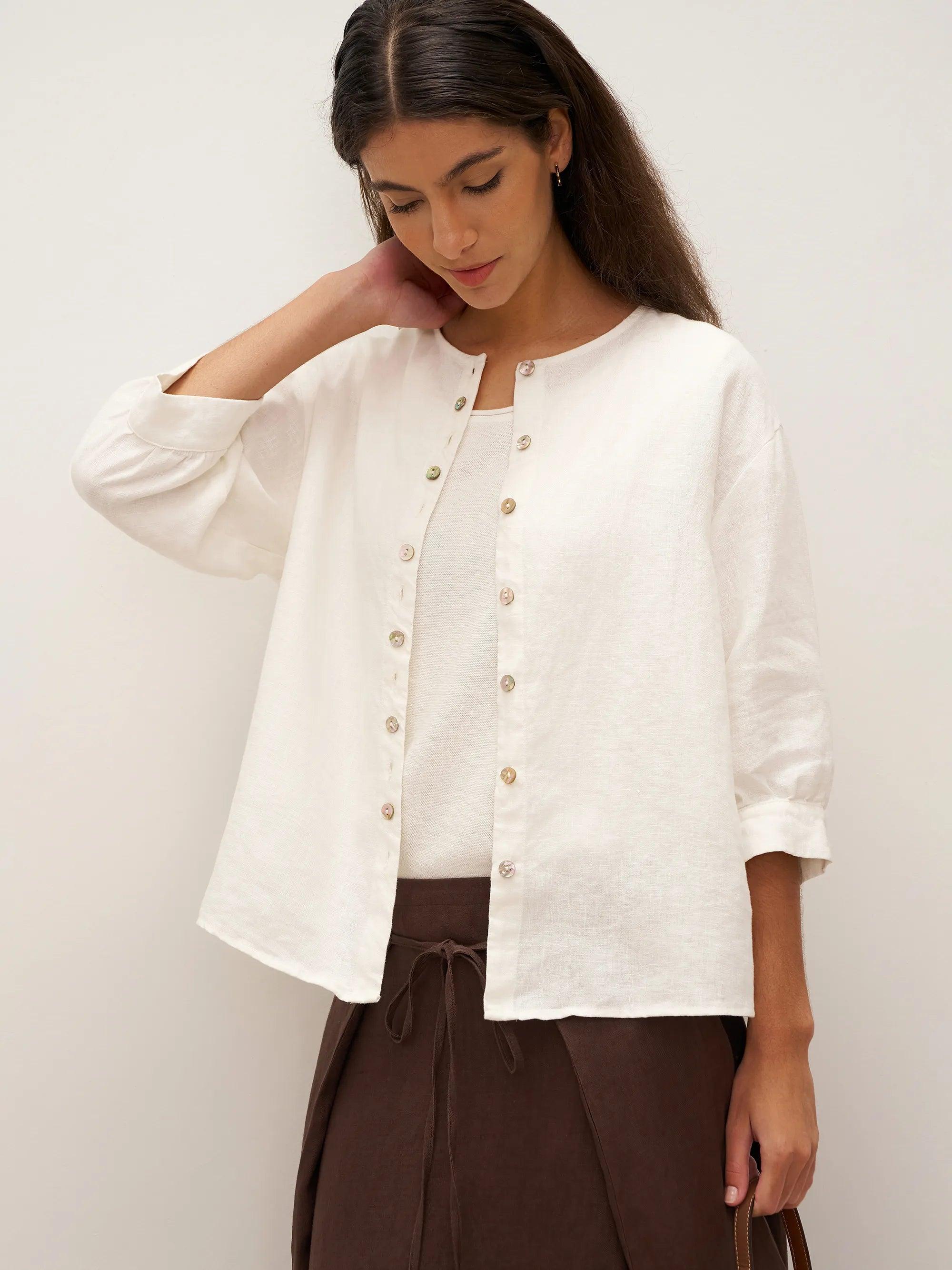 Linnen Blouse Dames