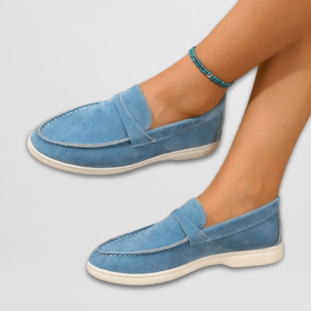 Komfort-Mokassins Damen Fedra Mia, Bequeme Slip-On