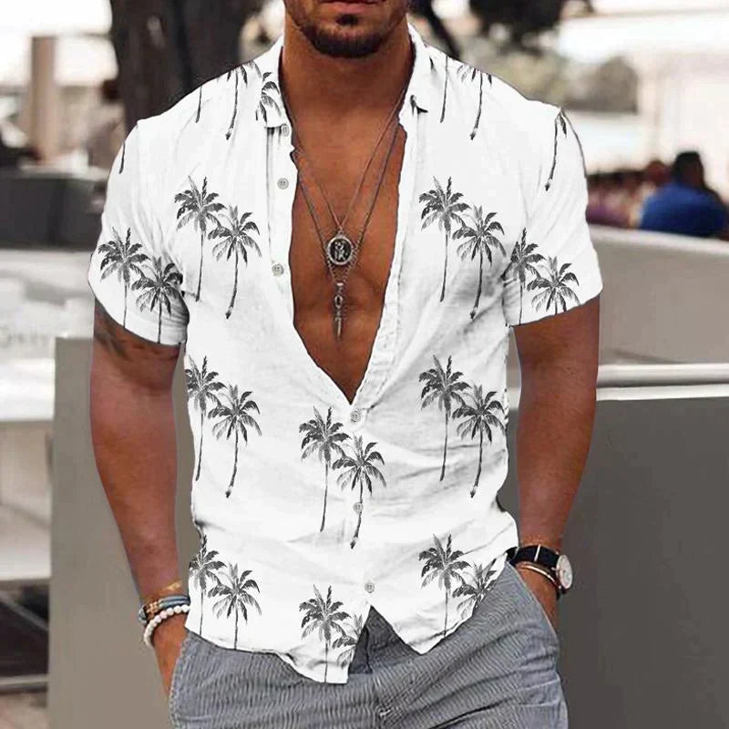 Hawaii Overhemd Heren Zomer