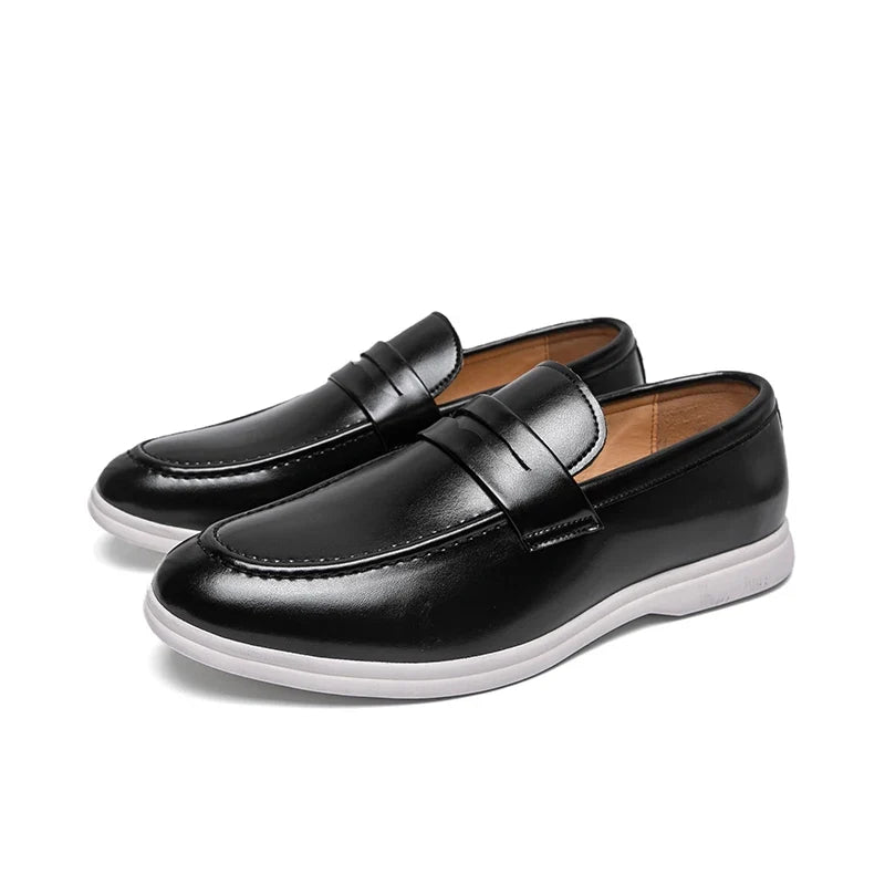Formele Leren Loafers Heren