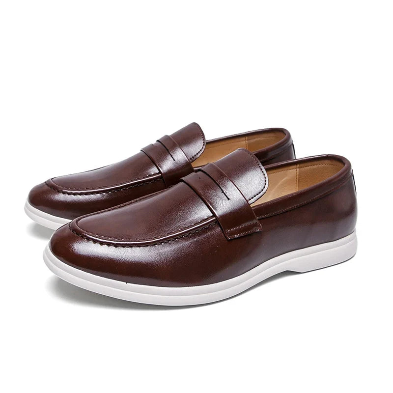 Formele Leren Loafers Heren
