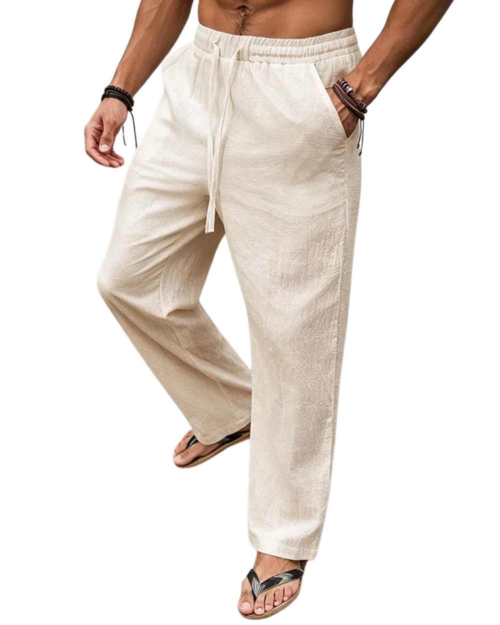 Linnen Broek Heren Zomer