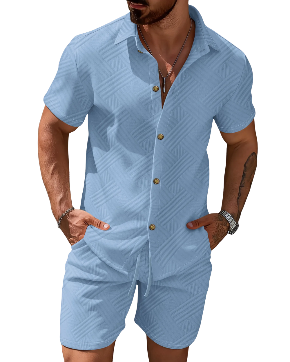 Casual Zomer Set Heren