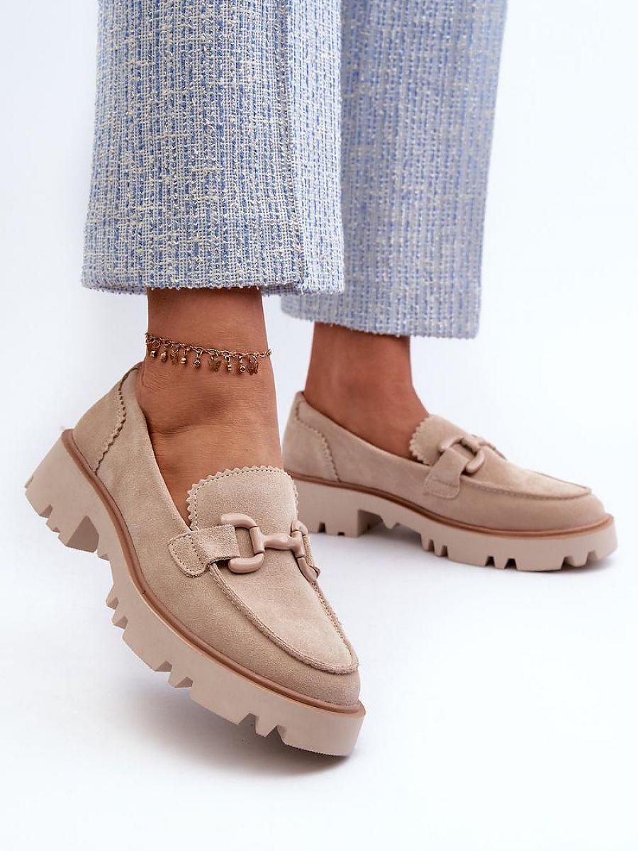Komfort-Mokassins Damen Rina Franca, bequeme Slip-On Loafer
