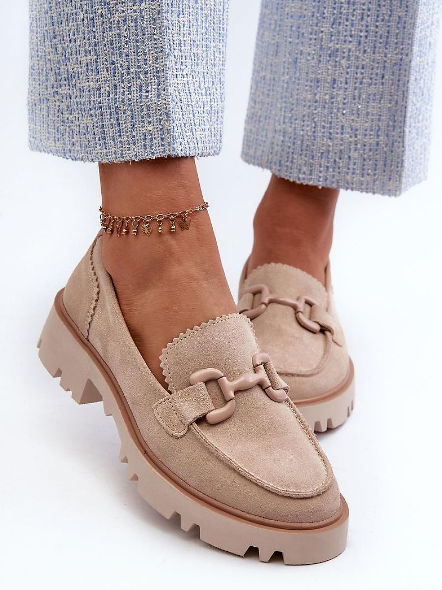 Komfort-Mokassins Damen Rina Franca, bequeme Slip-On Loafer
