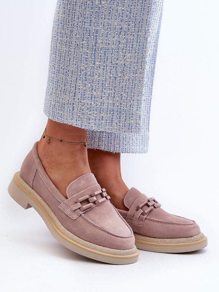 Komfort-Mokassins Damen Rina Flora, elegante Slip-On Loafer