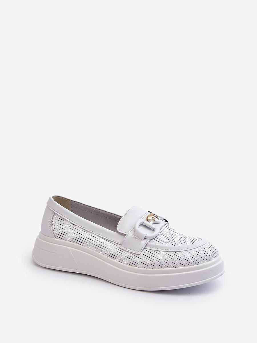 Komfort-Mokassins Damen Elena Stella, elegante Slip-On Loafer