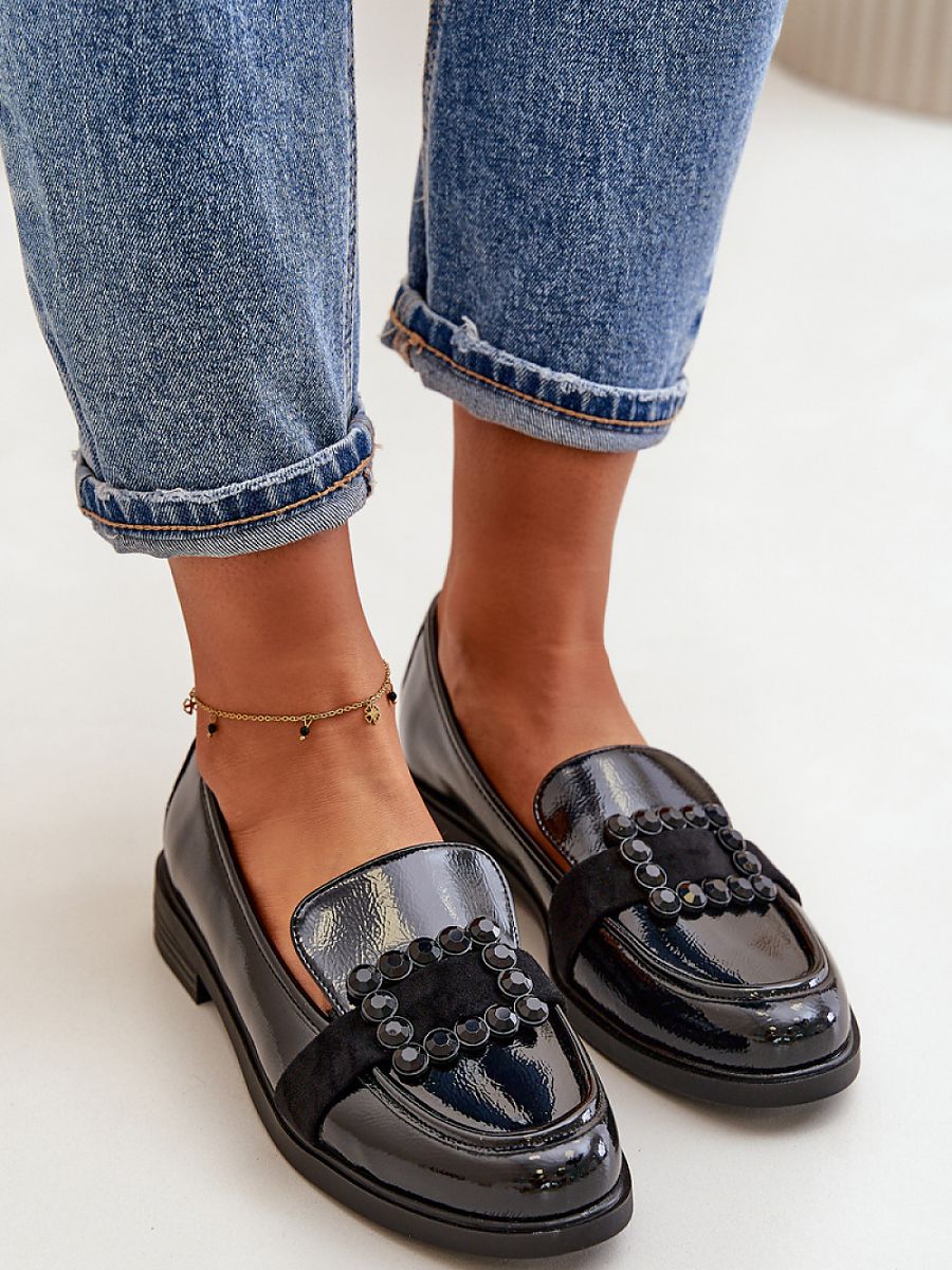 Komfort-Mokassins Damen Elena Nina, Elegante Slip-on
