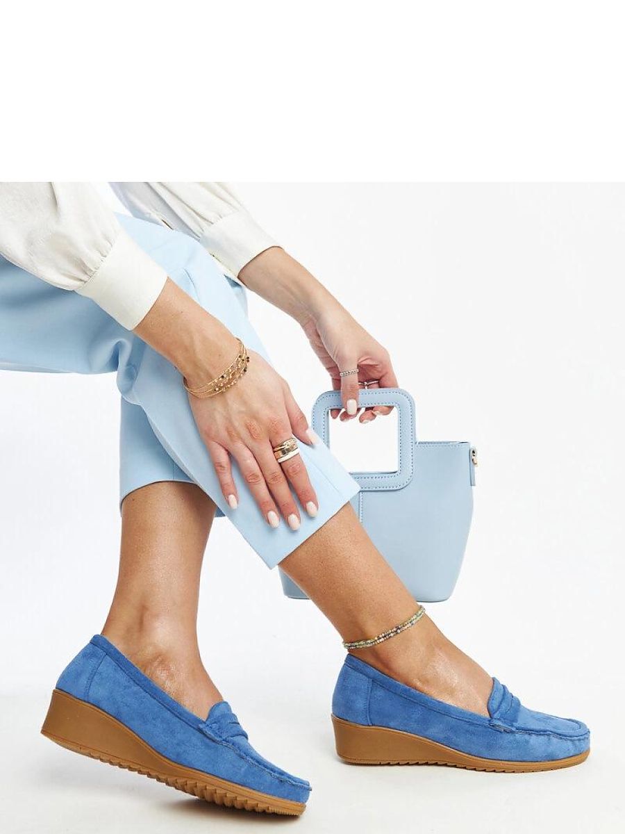 Komfort-Mokassins Damen Laura Vera, Klassische Slipper