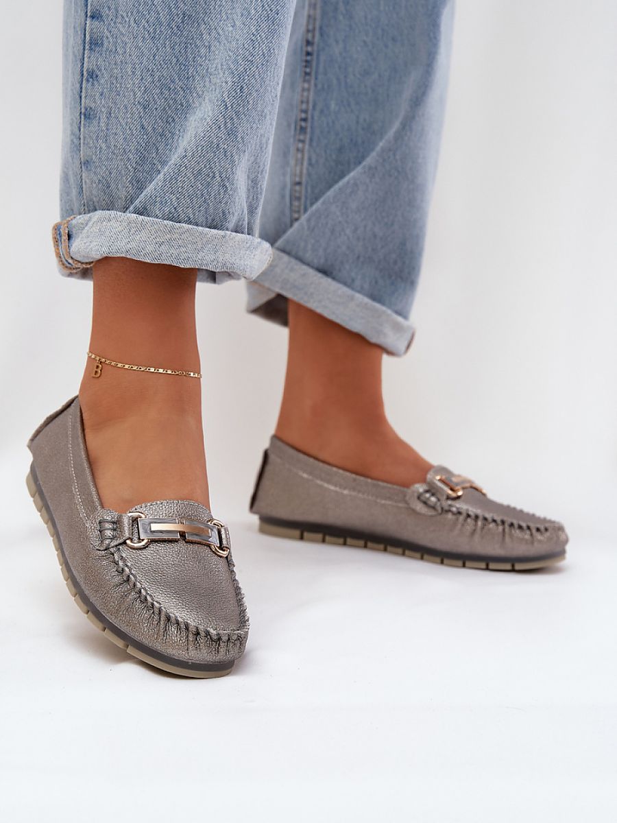 Komfort-Mokassins Damen Mia Luna, Loafer Slip-On