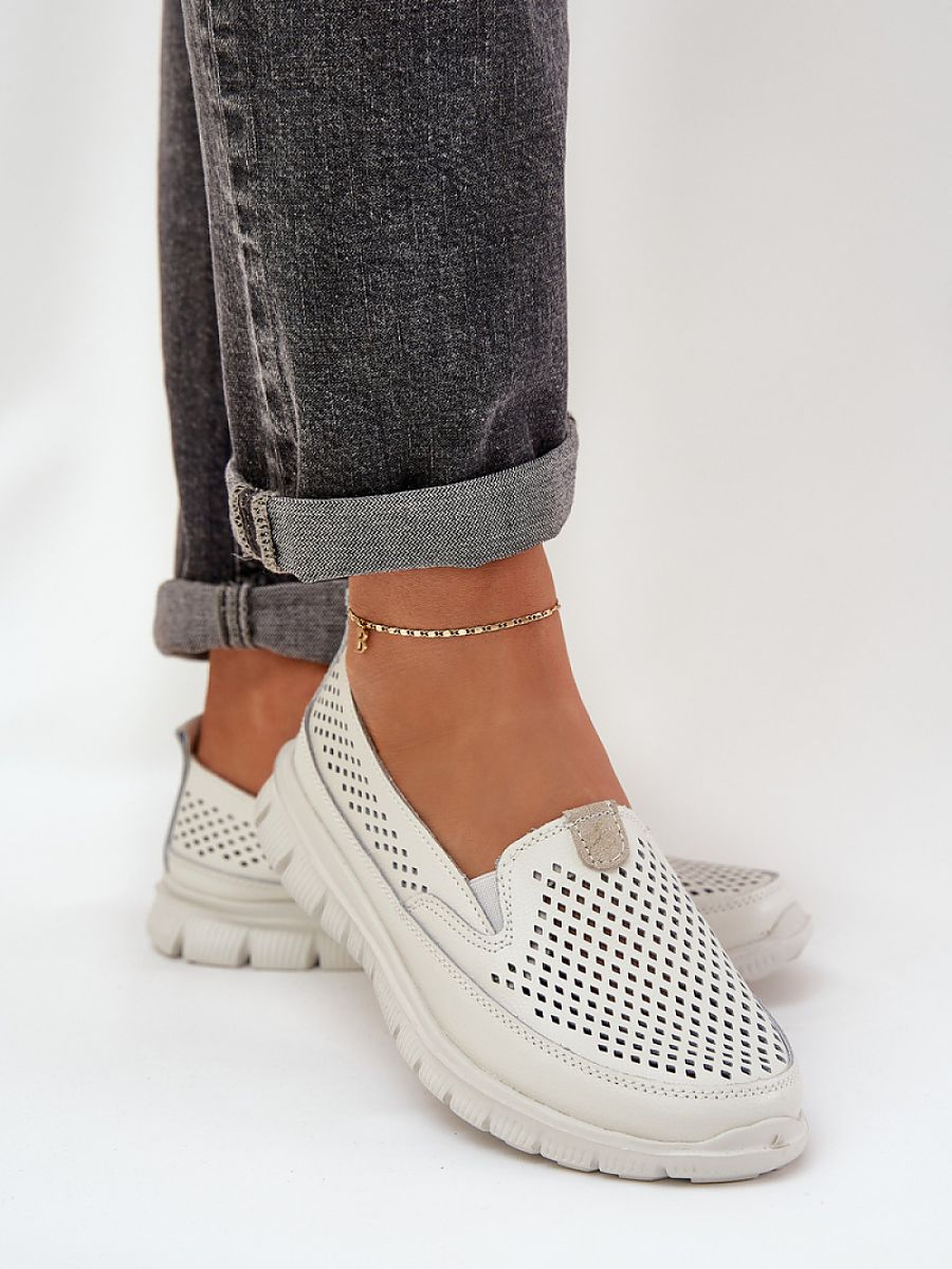 Komfort-Mokassins Damen Mia Luce, klassische Slip-On