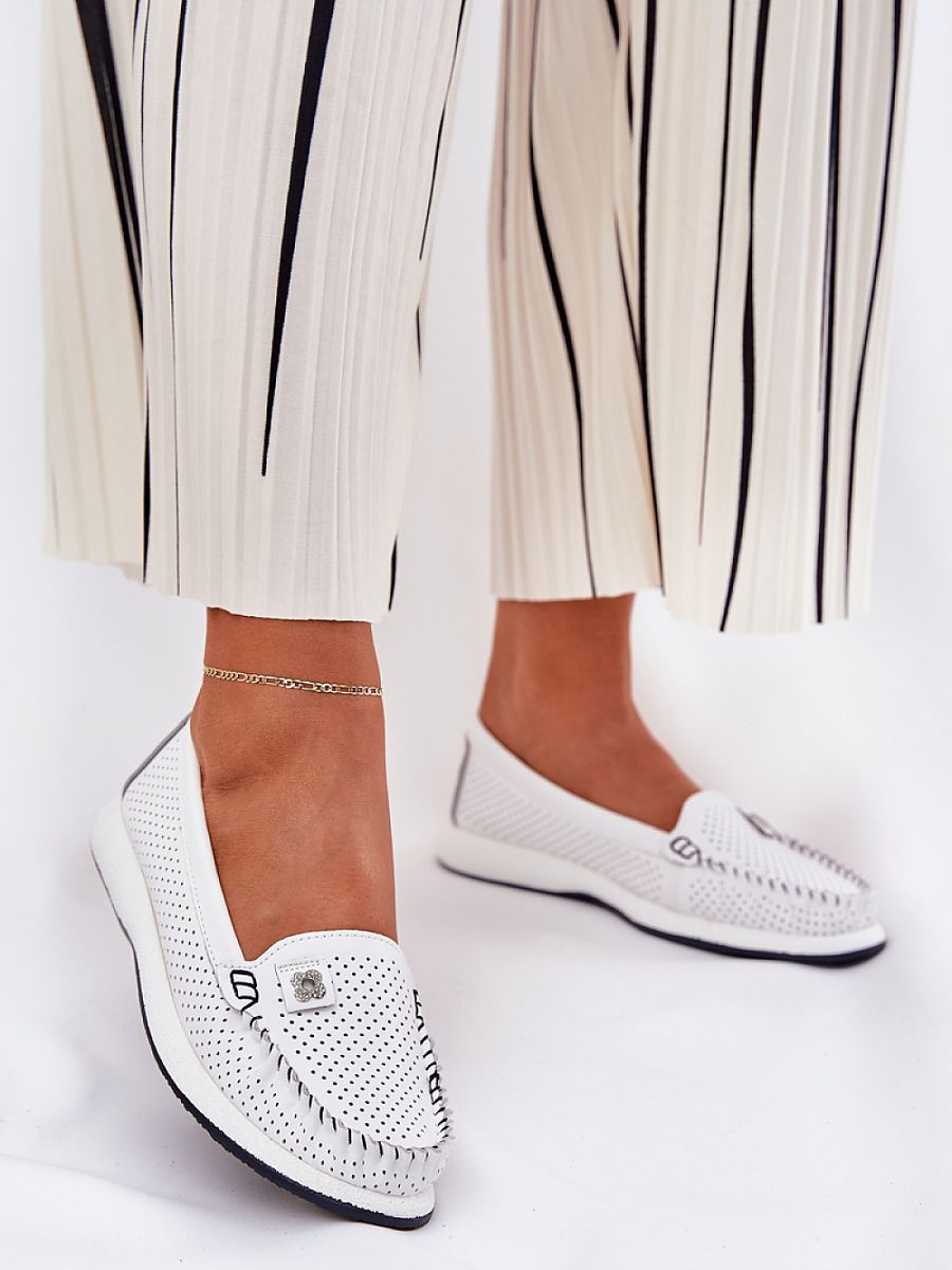 Komfort-Mokassins Damen Ada Luna, Kunstleder Slip-On Loafer