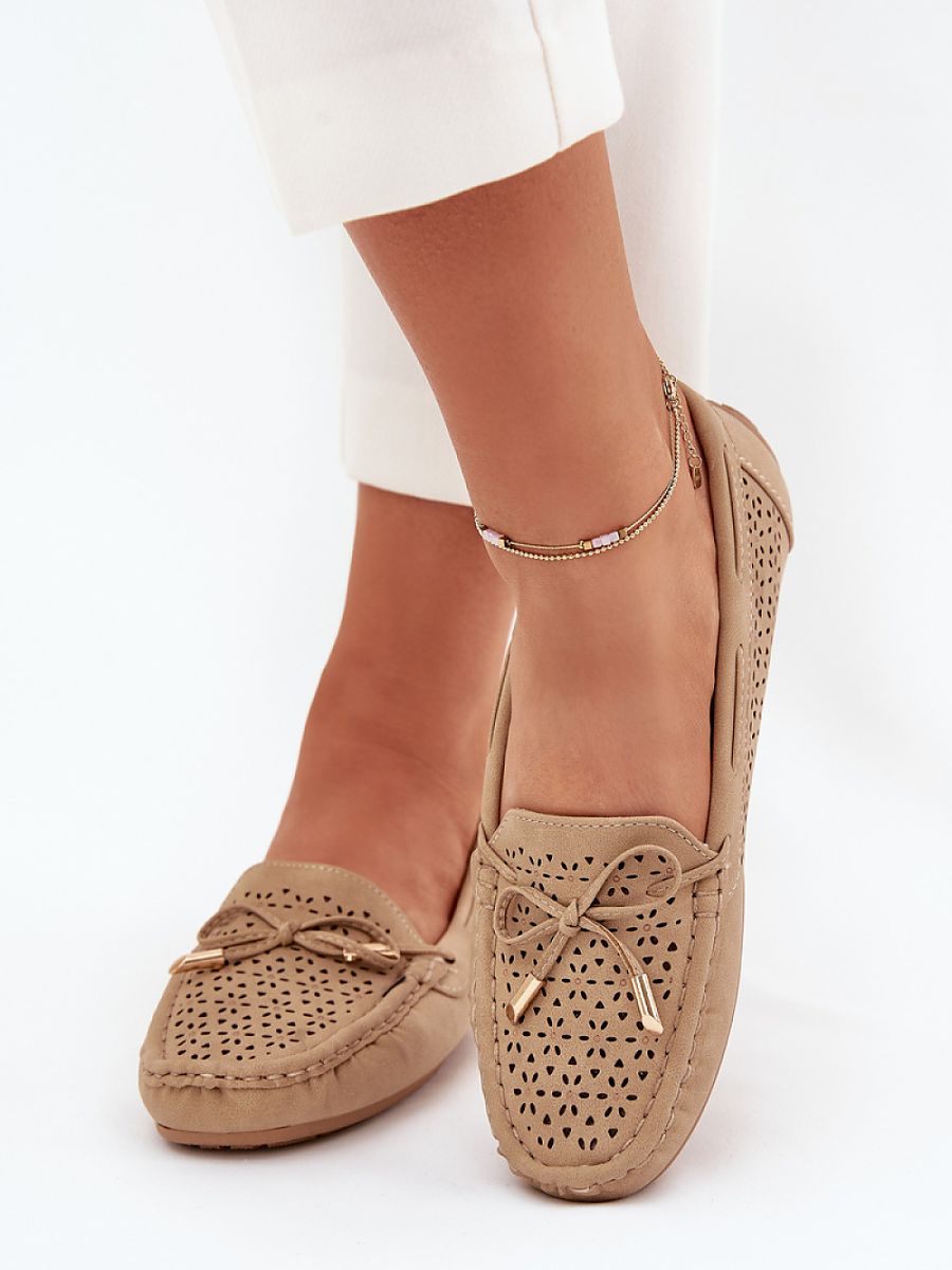 Komfort-Mokassins Damen Ada Grazia, elegante Kunstleder Slip-On