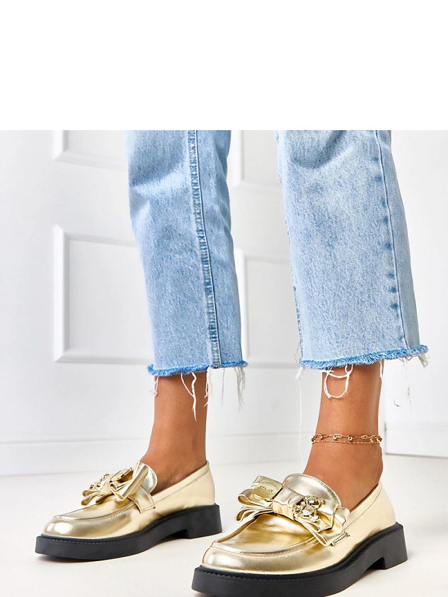 Komfort-Mokassins Damen Ada Flora, klassische Slip-On