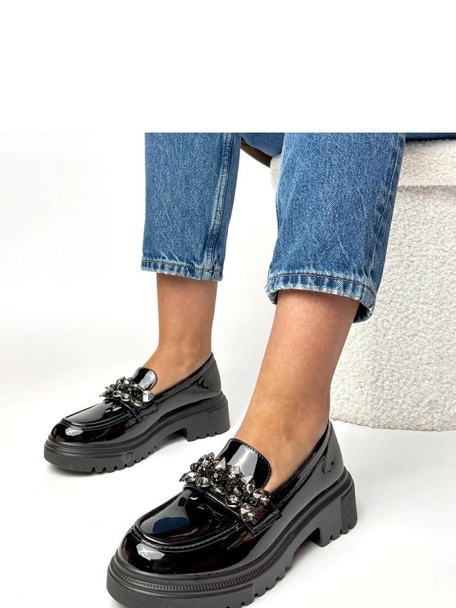 Komfort-Mokassins Damen Lea Flora, klassische Slip-On