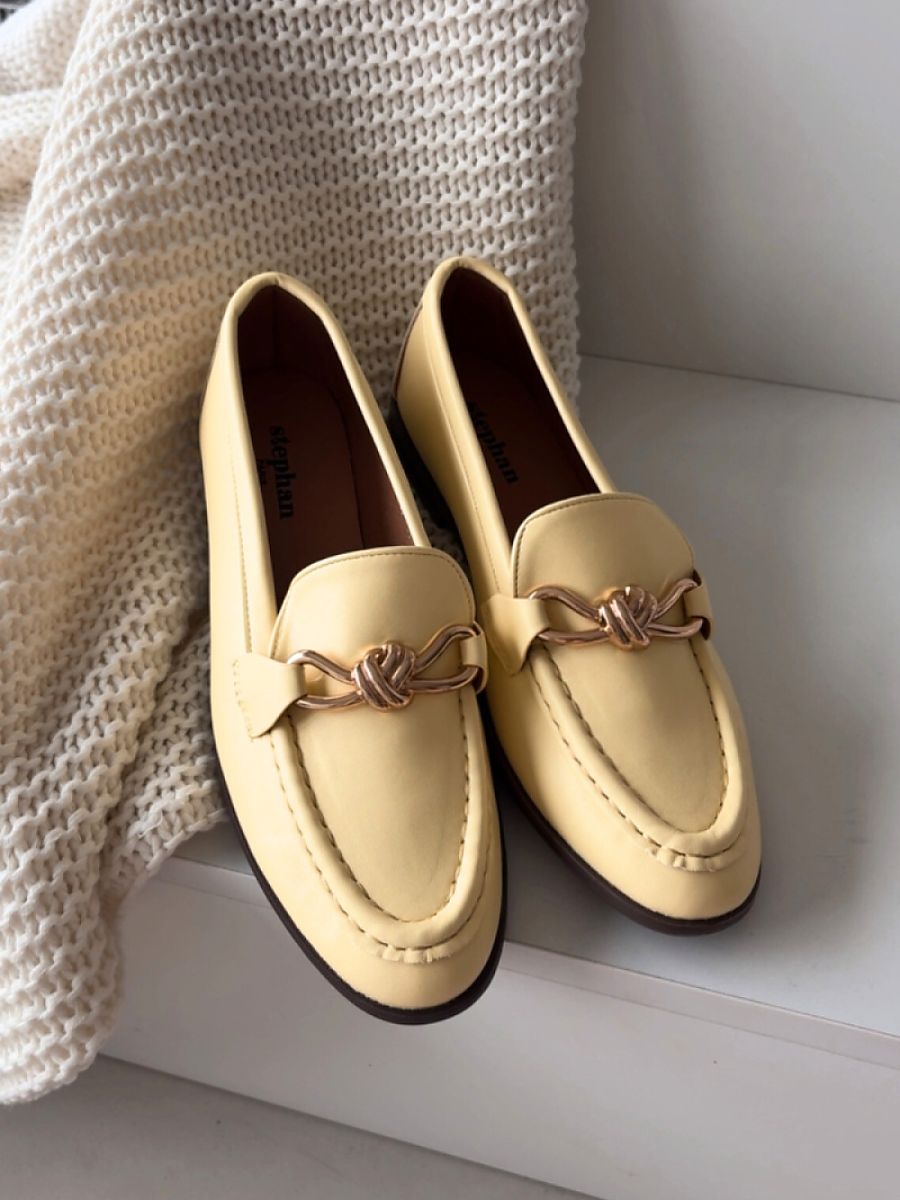 Komfort-Mokassins Damen Anna Teresa, Klassische Slip-On