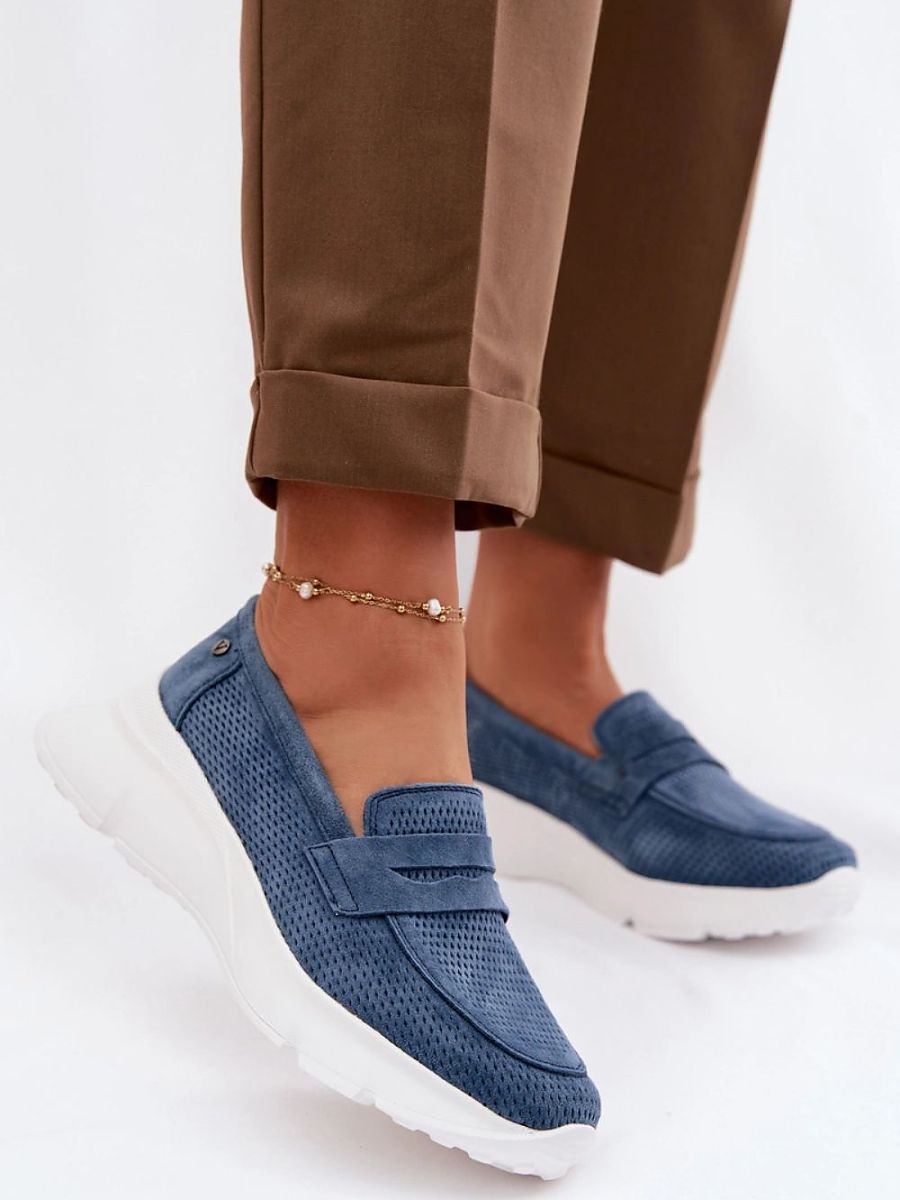 Komfort-Mokassins Damen Noa Ines, Loafer zum Hineinschlüpfen