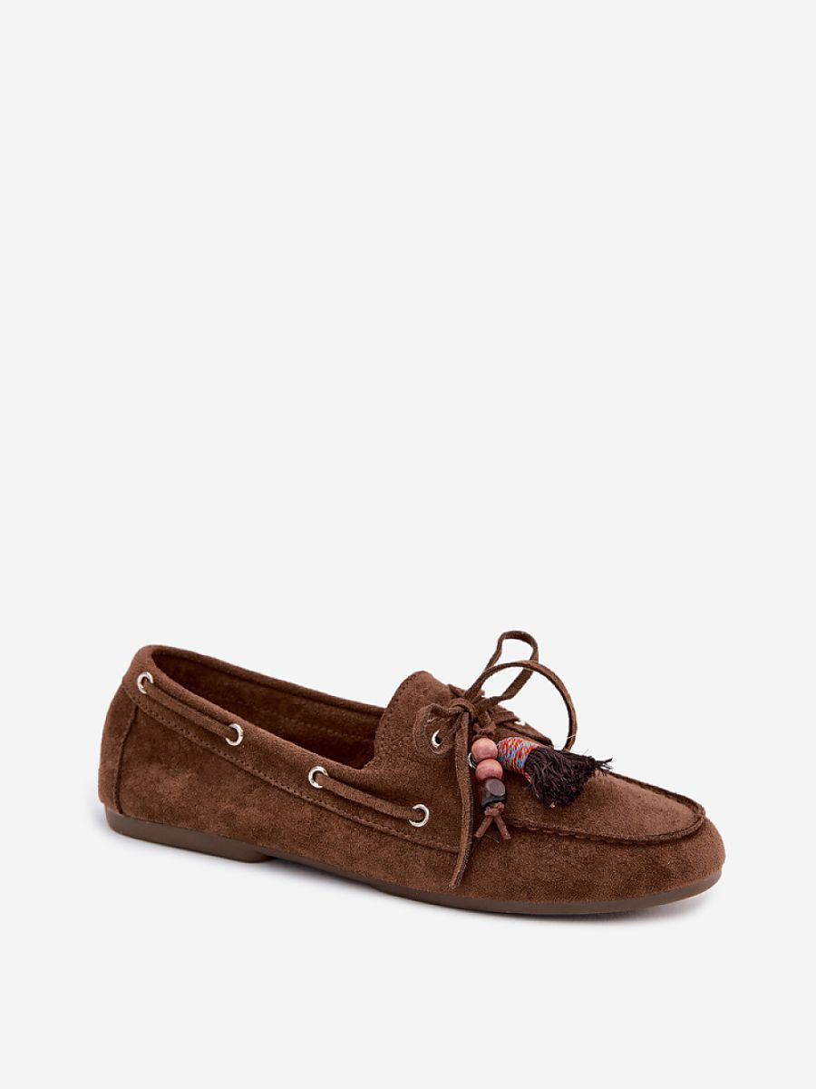 Komfort-Mokassins Damen Noa Vera, Loafer Slip-On
