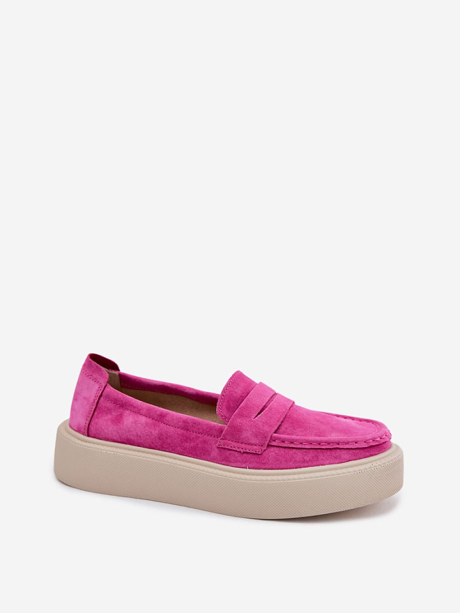 Komfort-Mokassins Damen Noa Flora, Loafer Slip-On