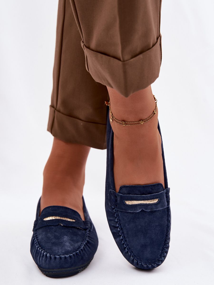 Komfort-Mokassins Damen Isa Perla, Loafer Slip-On