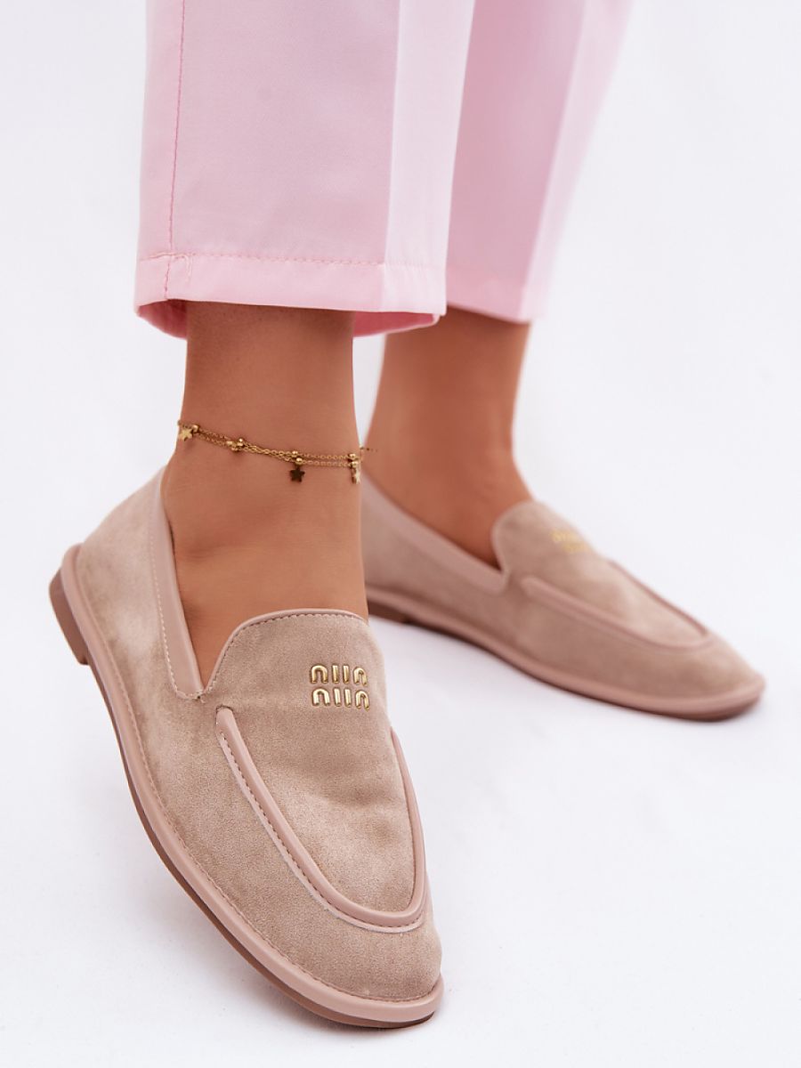 Kunstleder-Mokassins Damen Isa Elisa, elegante Schlupfform