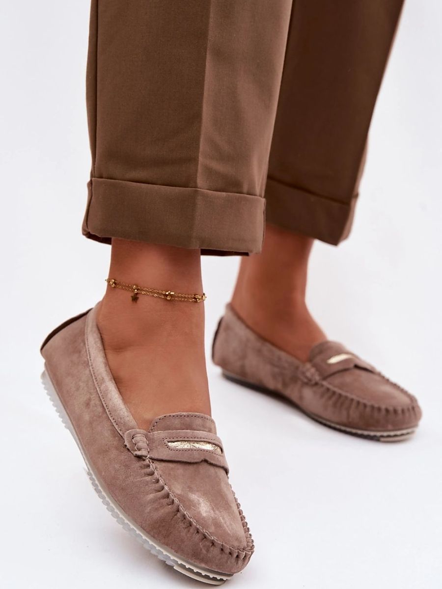 Komfort-Mokassins Damen Isa Grazia, Loafer Slip-On