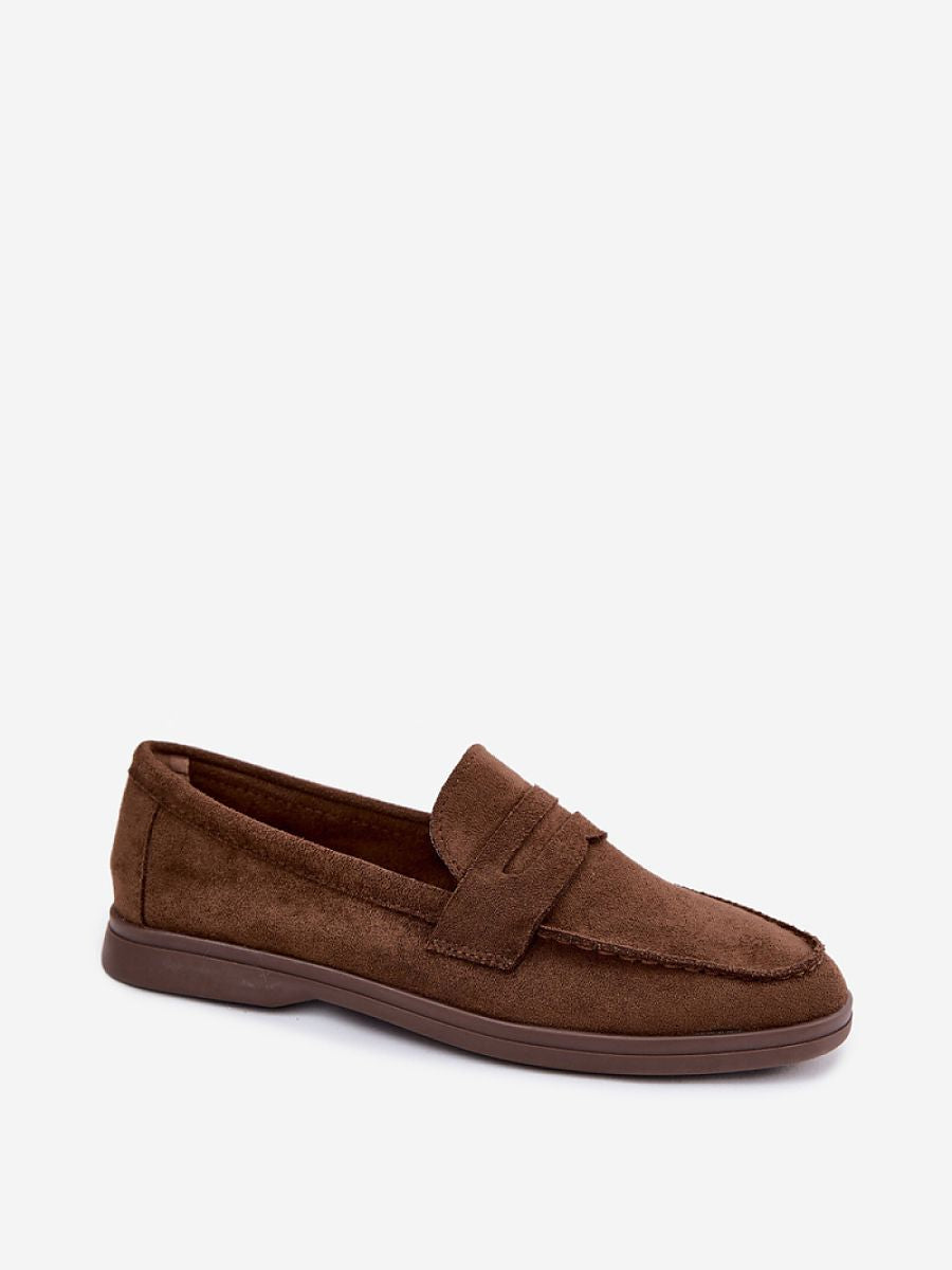 Kunstleder-Mokassins Damen Rea Chiara, Loafer zum Hineinschlüpfen