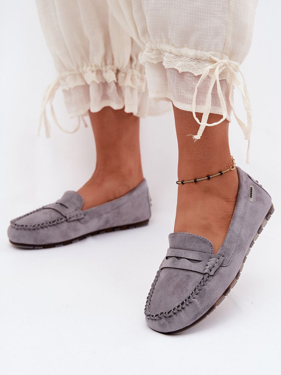 Komfort-Mokassins Damen Rea Matilde, Loafer zum Hineinschlüpfen
