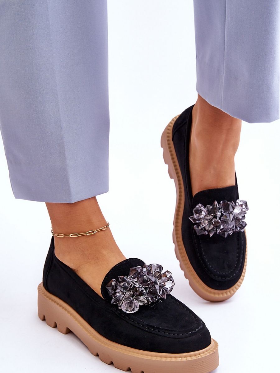 Komfort-Mokassins Damen Anna Rita, Loafer Slip-On