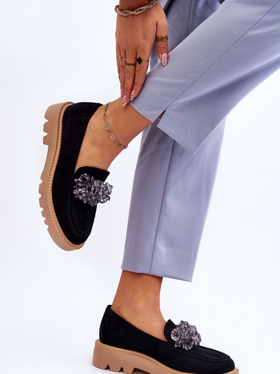 Komfort-Mokassins Damen Anna Rita, Loafer Slip-On