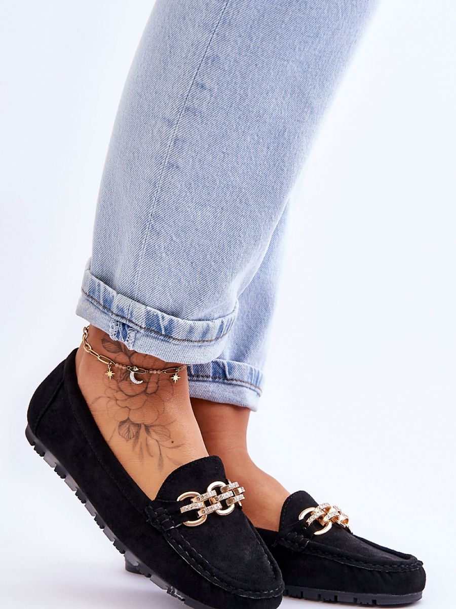 Komfort-Mokassins Damen Anna Vera, Klassische Slip-On