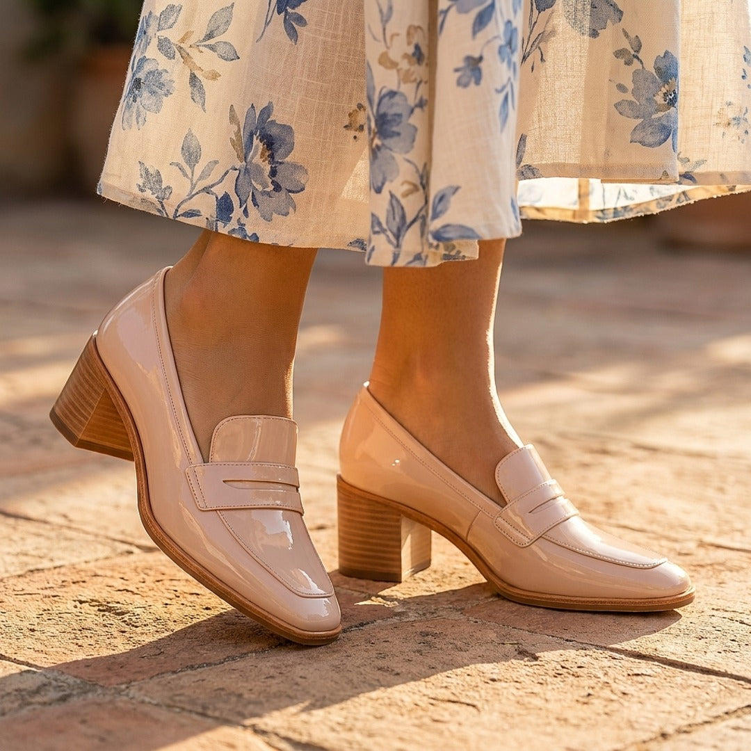 Komfort-Mokassins Damen Mimosa | Ergonomische Slip-On Schuhe