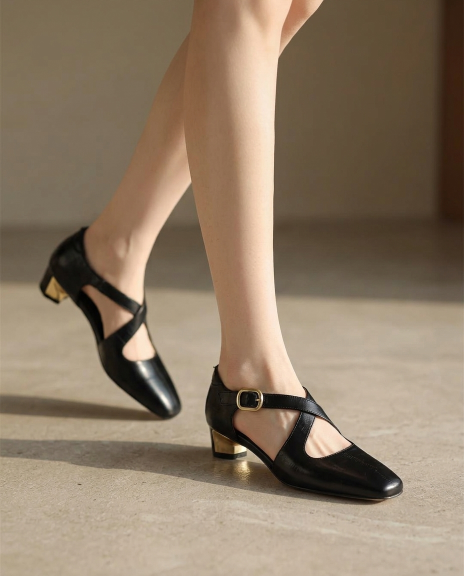 Sandalen met Kruisband Dames