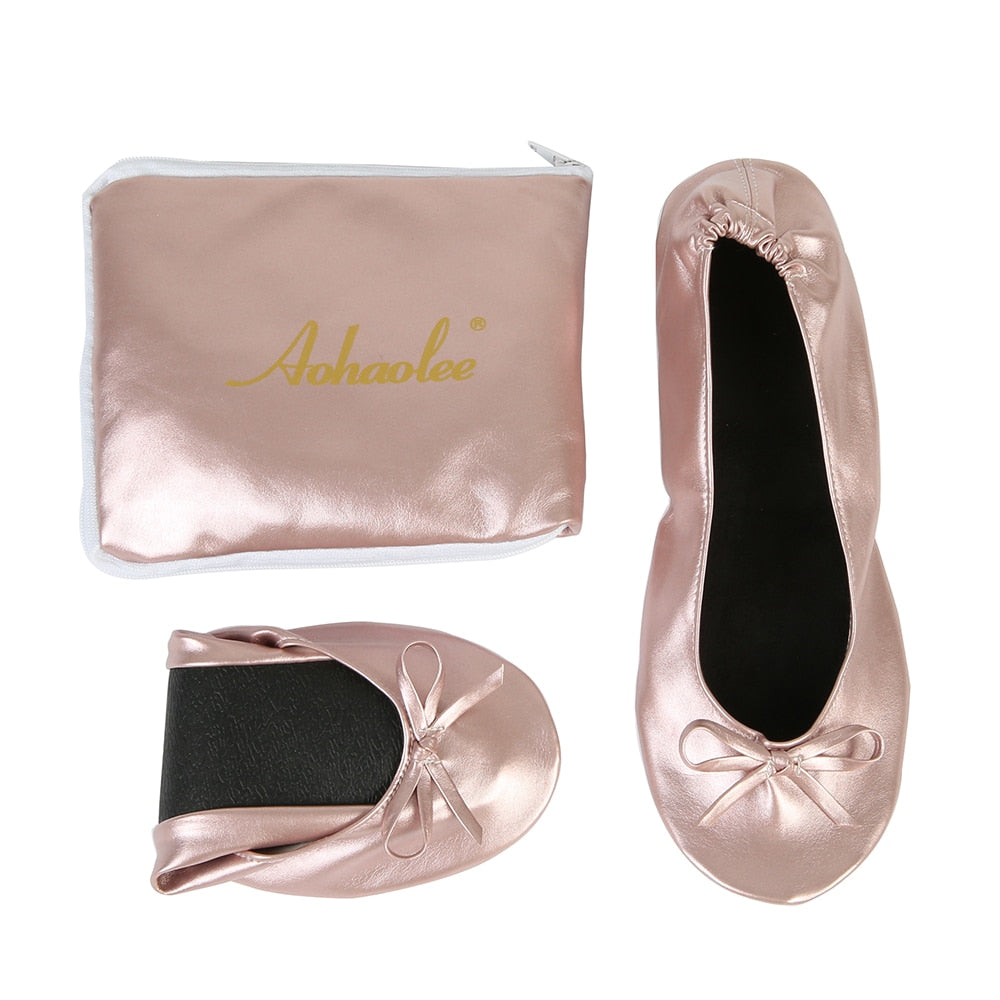 Faltbare Damen Ballerinas