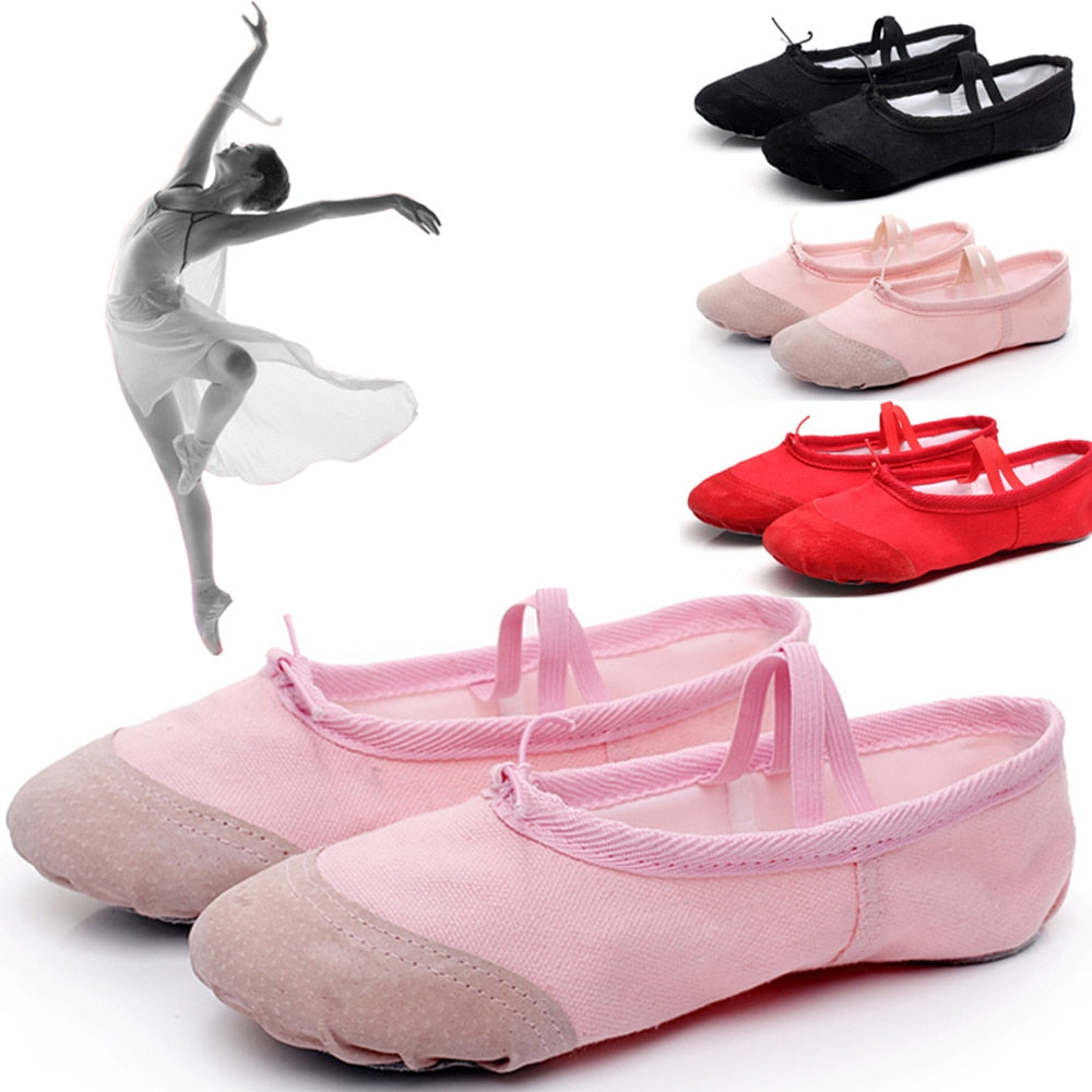 Weiche Damen Ballerinas für Tanz und Freizeit