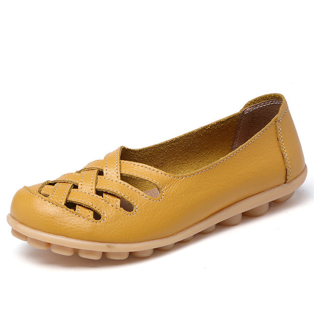 Elegante Damen Slipper mit Cut-Out-Details