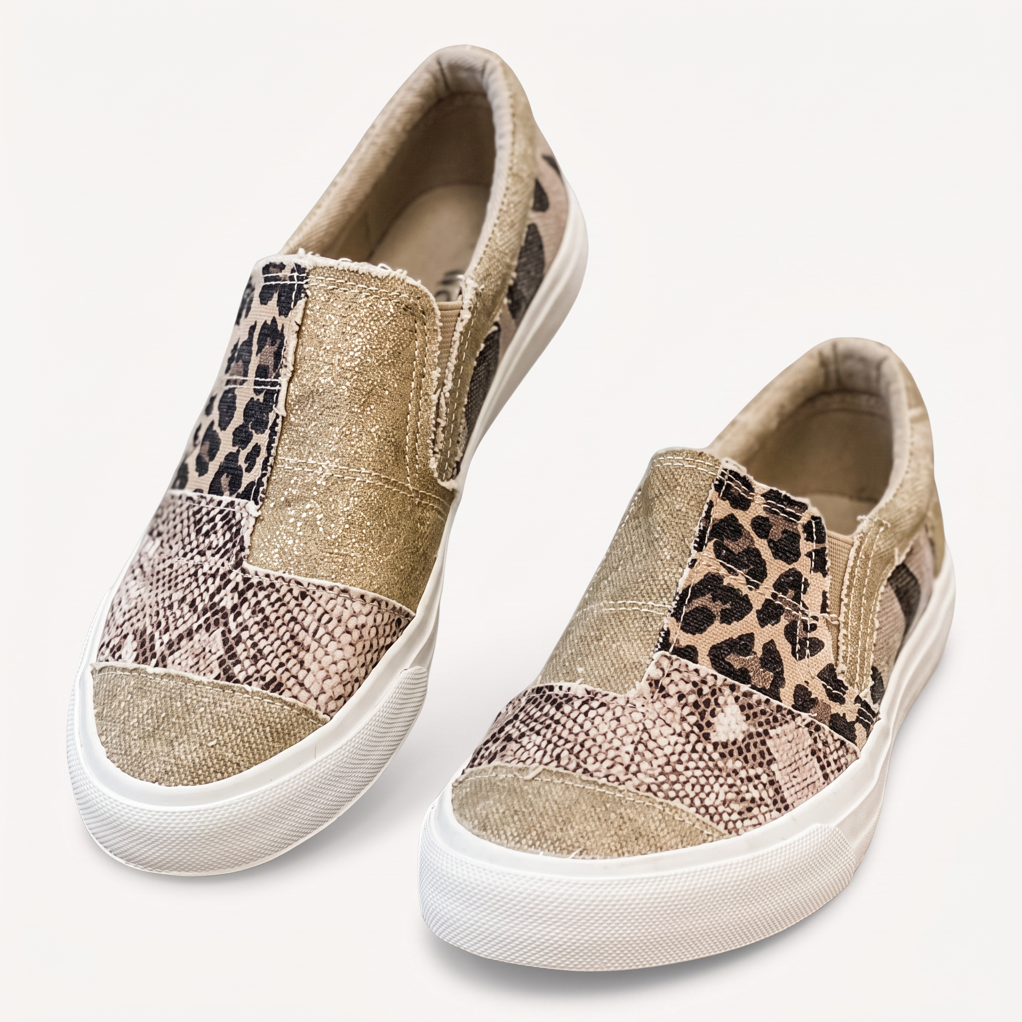Komfort-Mokassins Damen Alda Elena, ergonomisch, weiche Slip-Ons