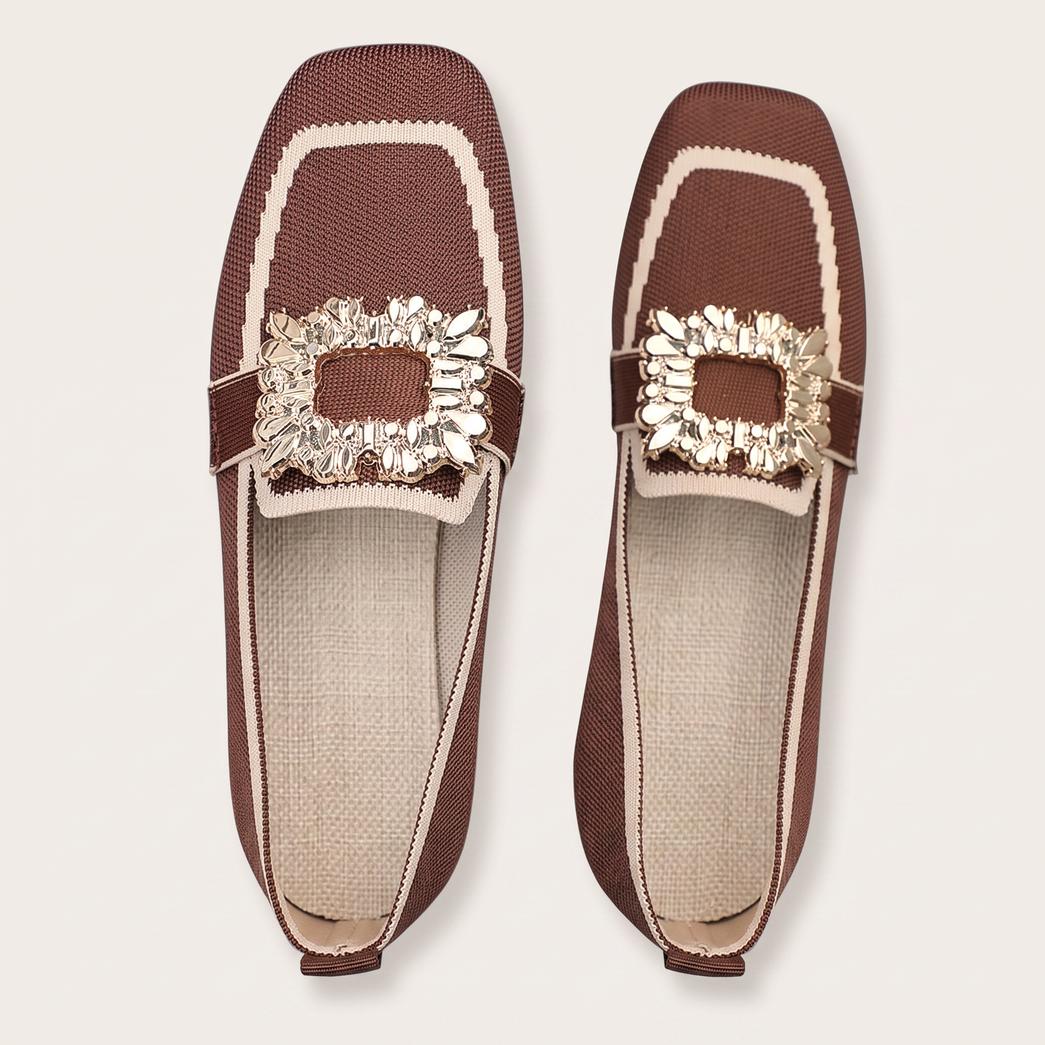 Komfort-Mokassins Damen Bice Elena, ergonomisch, weiche Slip-Ons