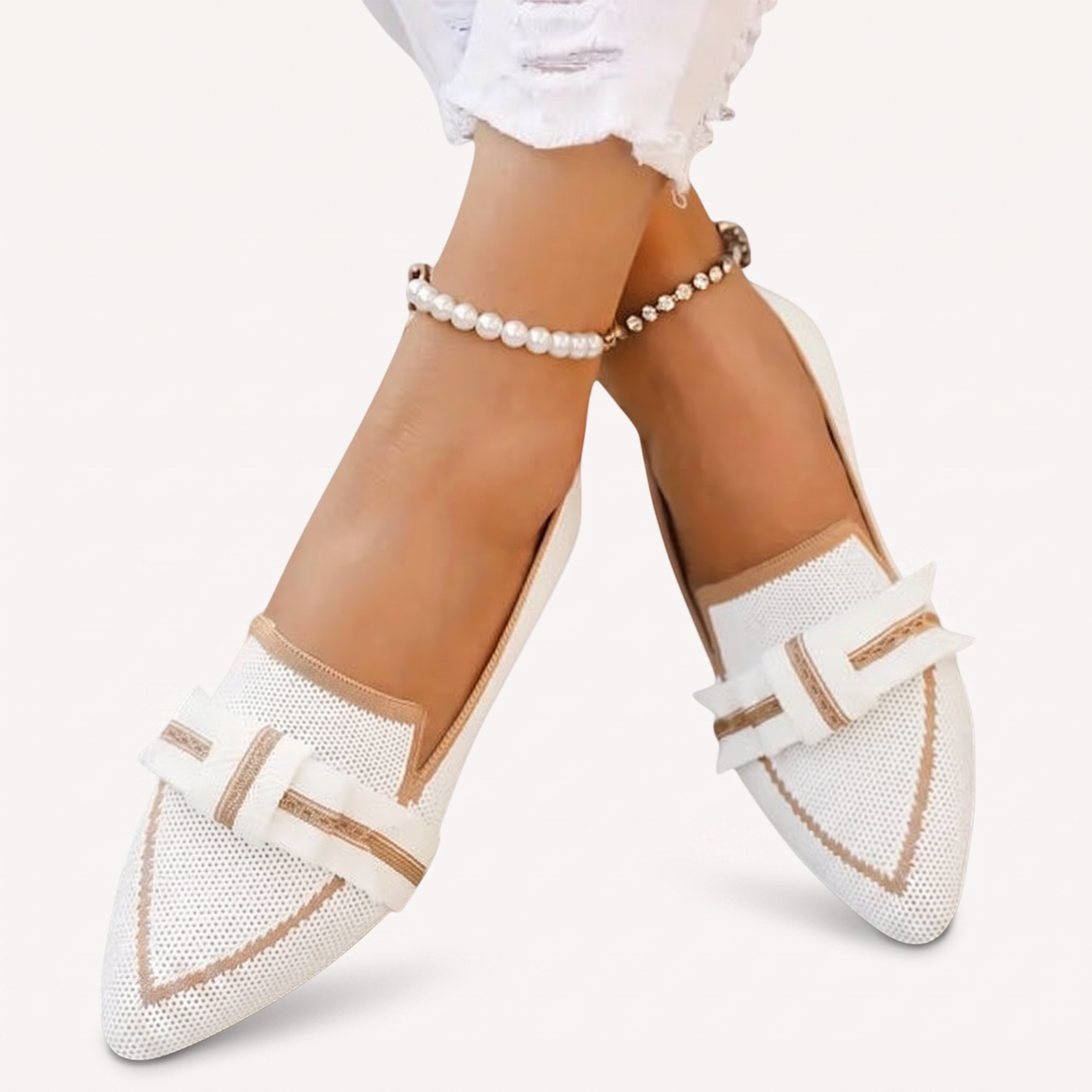 Komfort-Mokassins Damen Alda Maria, bequeme Slip-Ons