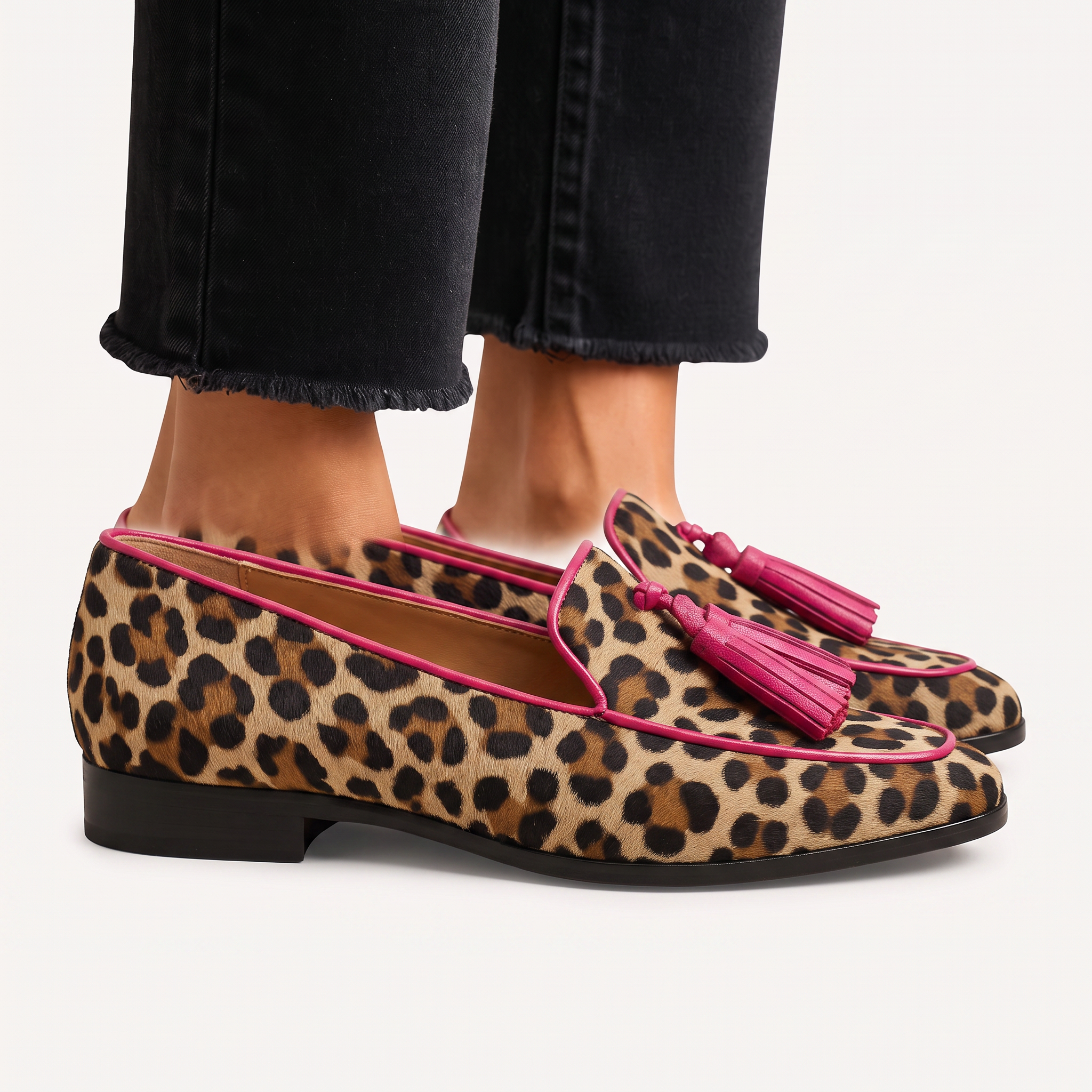 Leder-Mokassins Damen Bice Alba – bequeme Slipper