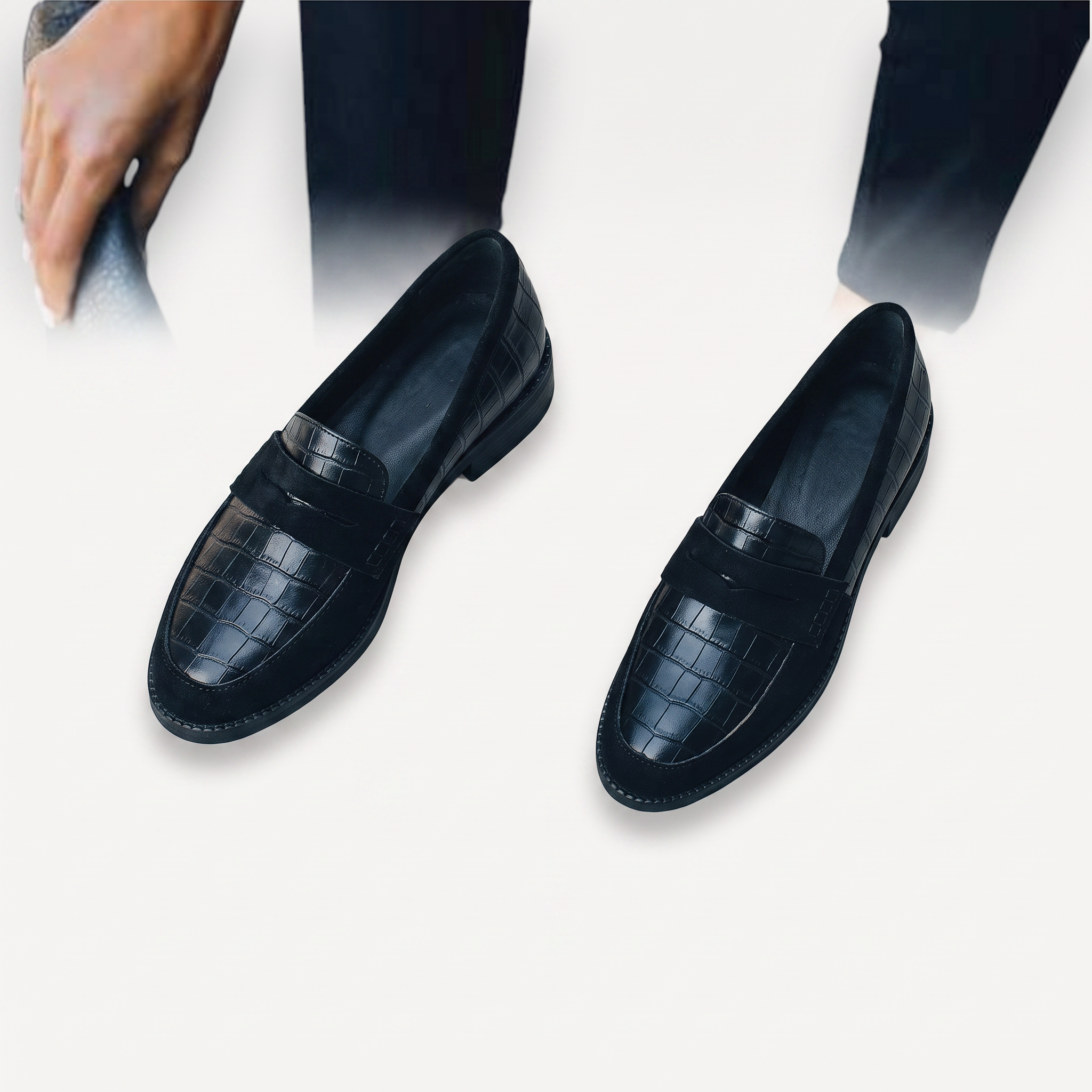 Ergonomische Mokassins Damen Clio Elena – weiche Slipper