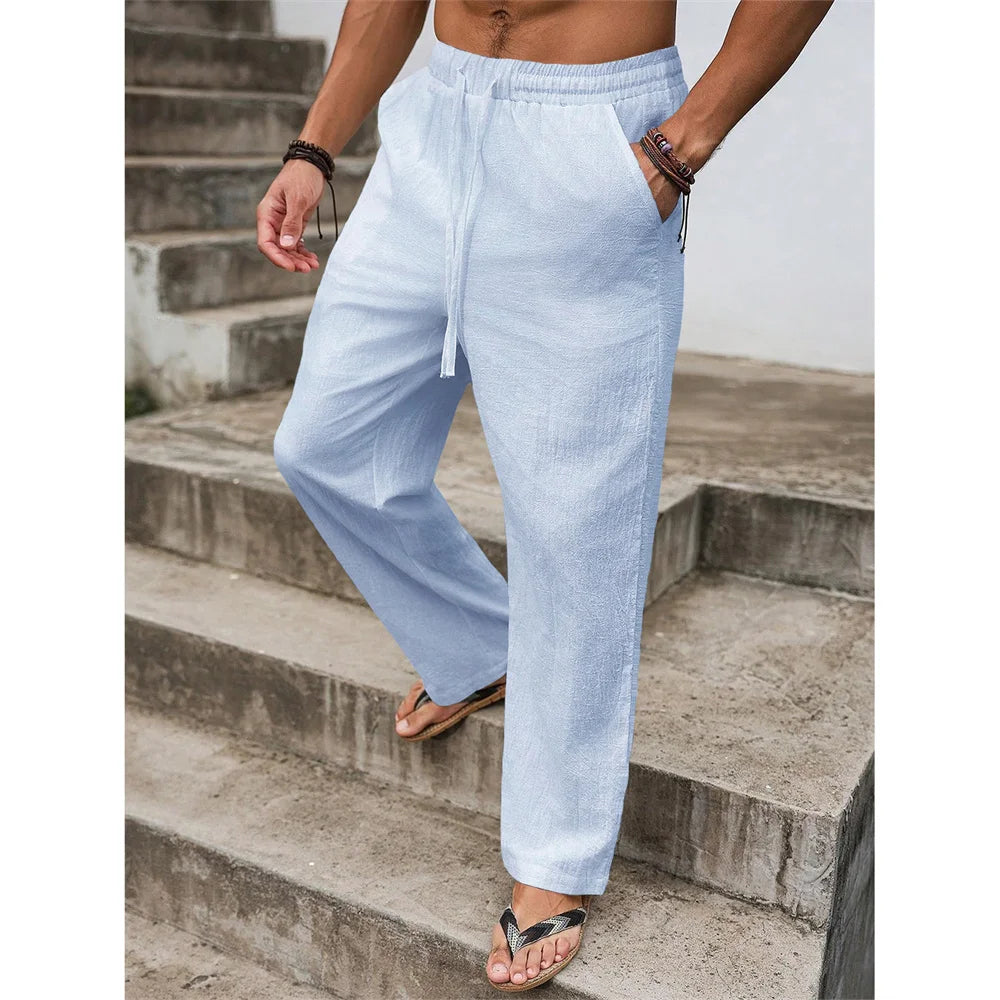 Linnen Broek Heren Zomer
