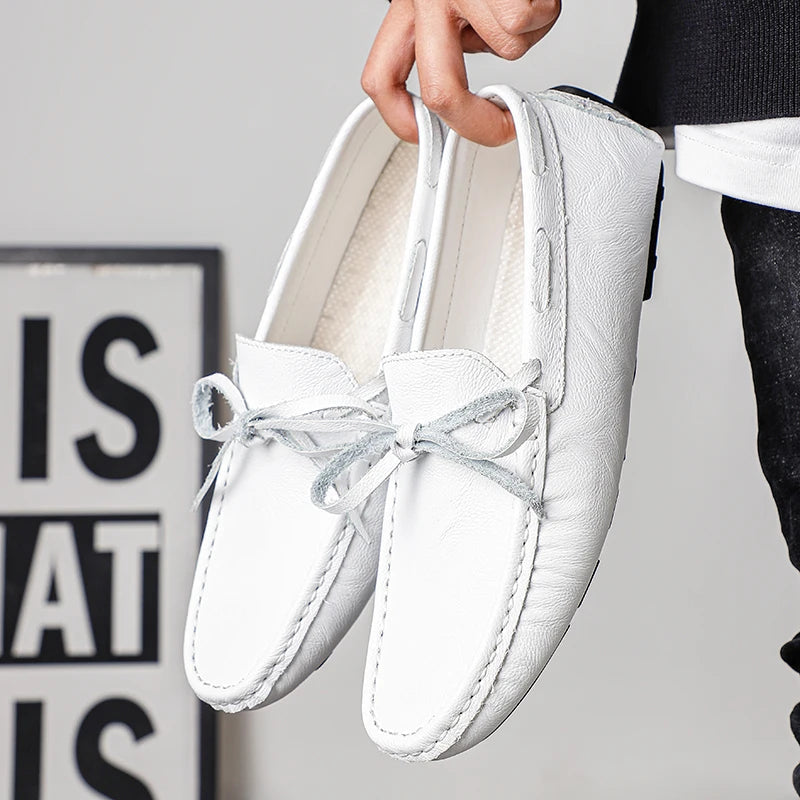 Klassieke Leren Loafers Heren