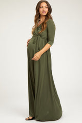 Umstands-Maxikleid