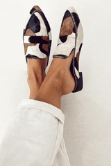 Damen Mokassins Fedra Sara, Elegante Slip-On aus Leder