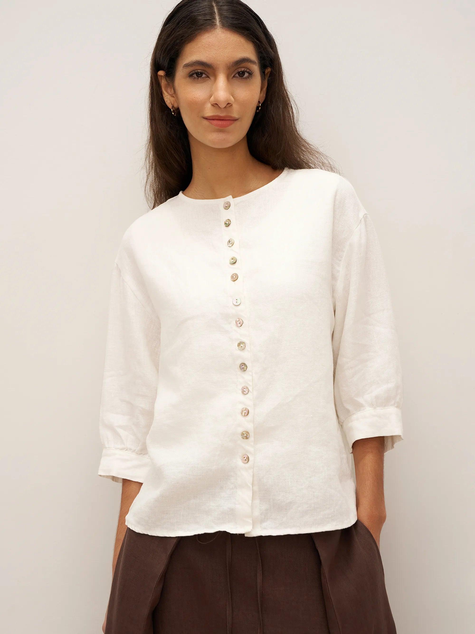 Linnen Blouse Dames