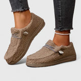 Ergonomische Komfort-Mokassins Damen Fiammetta, bequeme Schuhe mit Einlage
