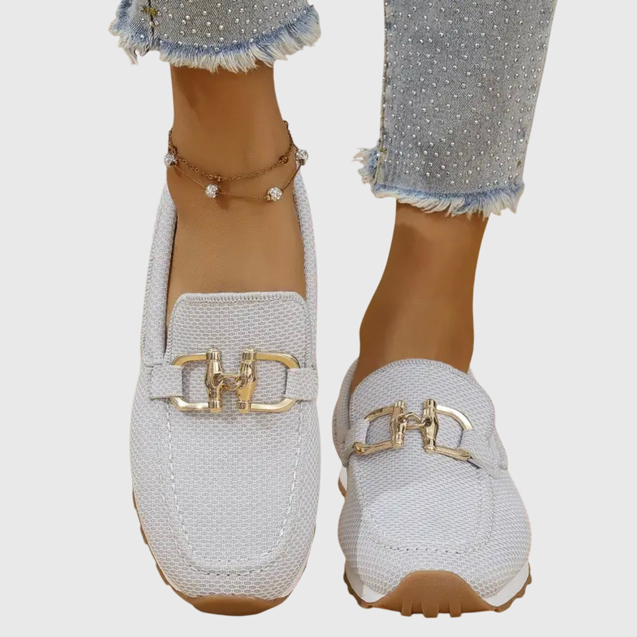 Ergonomische Komfort-Mokassins Damen Ofelia | Bequeme Schuhe mit Fußbett
